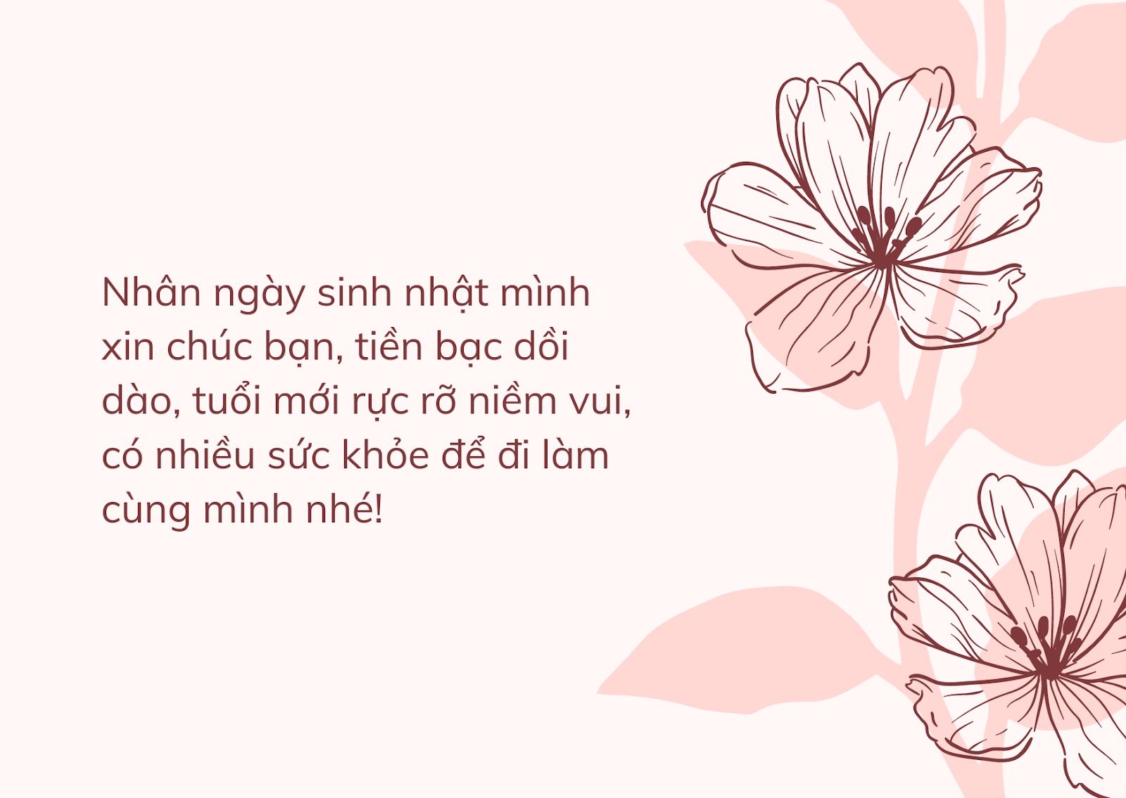 Lời chúc mừng sinh nhật bạn thân