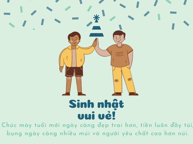 Lời chúc mừng sinh nhật bạn thân