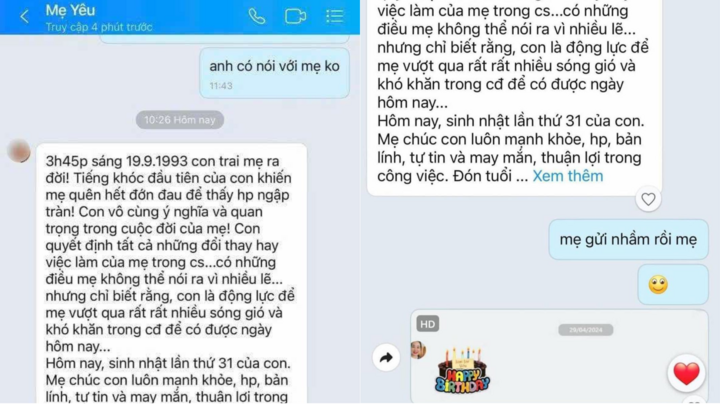 Lời chúc mừng sinh nhật con gái