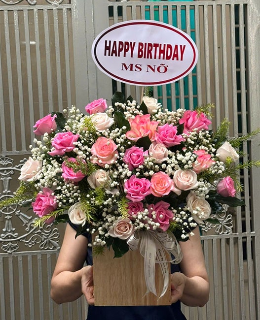 Hoa tặng sinh nhật bạn gái