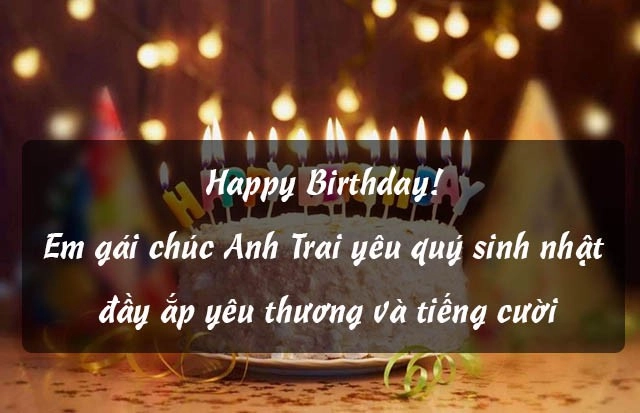 Lời chúc mừng sinh nhật con trai
