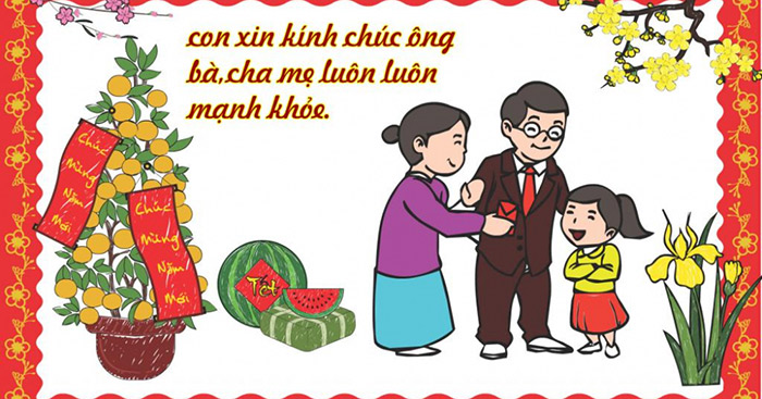 Lời chúc mừng năm mới bố mẹ chồng - Tạo dựng những kỷ niệm đẹp trong dịp Tết
