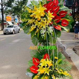 KỆ HOA KHAI TRƯƠNG HỒNG PHÁT