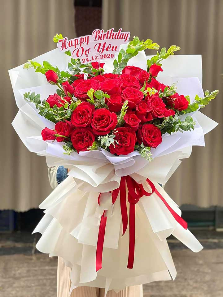 Lẵng Hoa Sinh Nhật