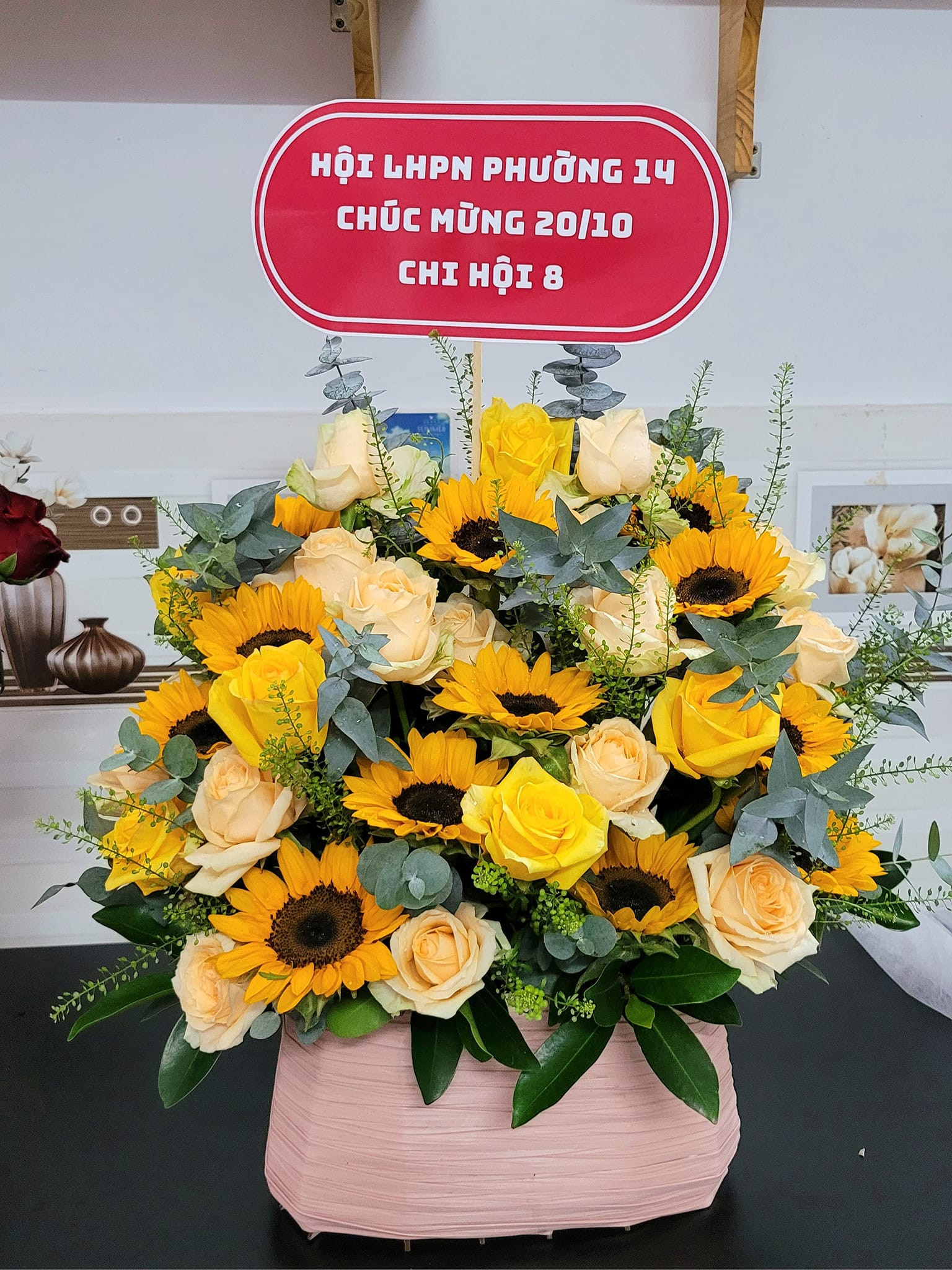 Lẵng Hoa Sinh Nhật